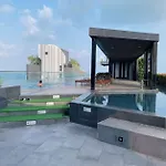 The Base一居室边上海滩，商场步行街 อพาร์ทเม้น *