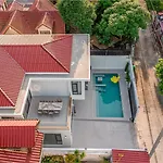 T M L-urban Modern Pool -4 Bedrooms & 5 Bathrooms - Private Ktv - Prime Location -family & Group Villa *
