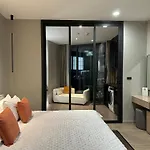 502 Edge芭提雅市中心25楼高层海景服务公寓，芭提雅海湾景观，近沙滩，步行街，购物中心