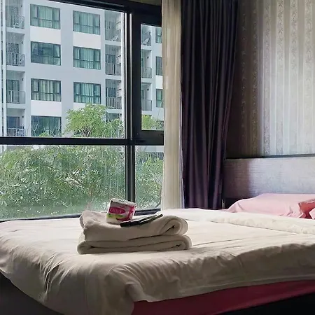 超低价网红公寓base/顶楼无边海景泳池俯瞰芭提雅海湾全景 82788
