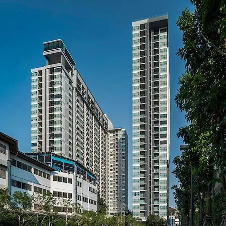 超低价网红公寓base/顶楼无边海景泳池俯瞰芭提雅海湾全景 82788 *