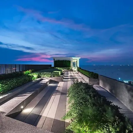 超低价网红公寓base/顶楼无边海景泳池俯瞰芭提雅海湾全景 82788 Apartment Pattaya
