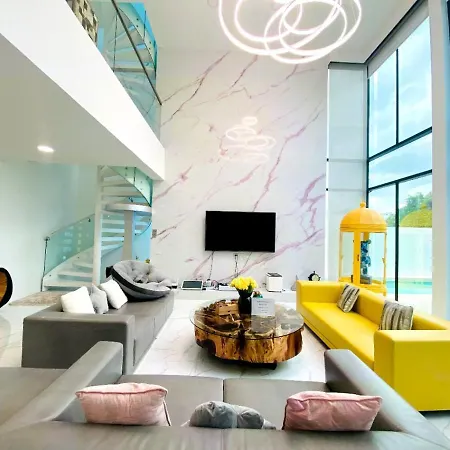 Villa Yz 162/265 芭提雅市中心棕榈泉泳池独栋别墅 Palm Spring Pattaya