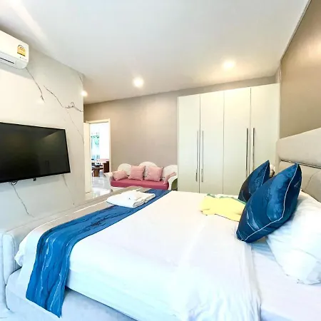 Villa Yz 162/265 芭提雅市中心棕榈泉泳池独栋别墅 Palm Spring