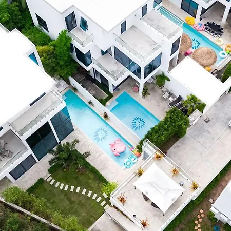 Yz 162/265 芭提雅市中心棕榈泉泳池独栋别墅 Palm Spring Villa