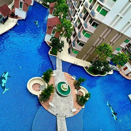 Arcadia With Pool Access-e & Gym-sauna And Fast Net Pattaya