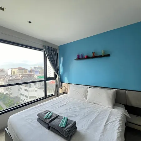 Downtown Lux Fun 2bedroom Rooftop Pool #taa936 Pattaya