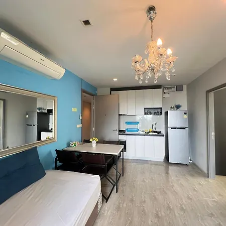 Apartment Downtown Lux Fun 2bedroom Rooftop Pool #taa936 Pattaya