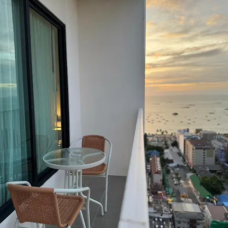 High Floor Sea View At The Base By 888 Pattaya