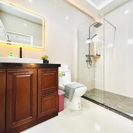 Siam-grand Private Pool Villa, Jacuzzi,bbq,near Walking St 10min Villa *