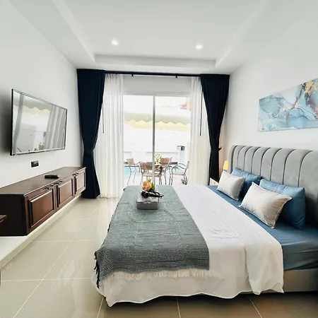 Siam-grand Private Pool Villa, Jacuzzi,bbq,near Walking St 10min Villa Pattaya