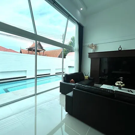 Siam-grand Private Pool Villa, Jacuzzi,bbq,near Walking St 10min