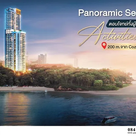 2 Bed Sea View High Floor Luxury อพาร์ทเม้น Pattaya