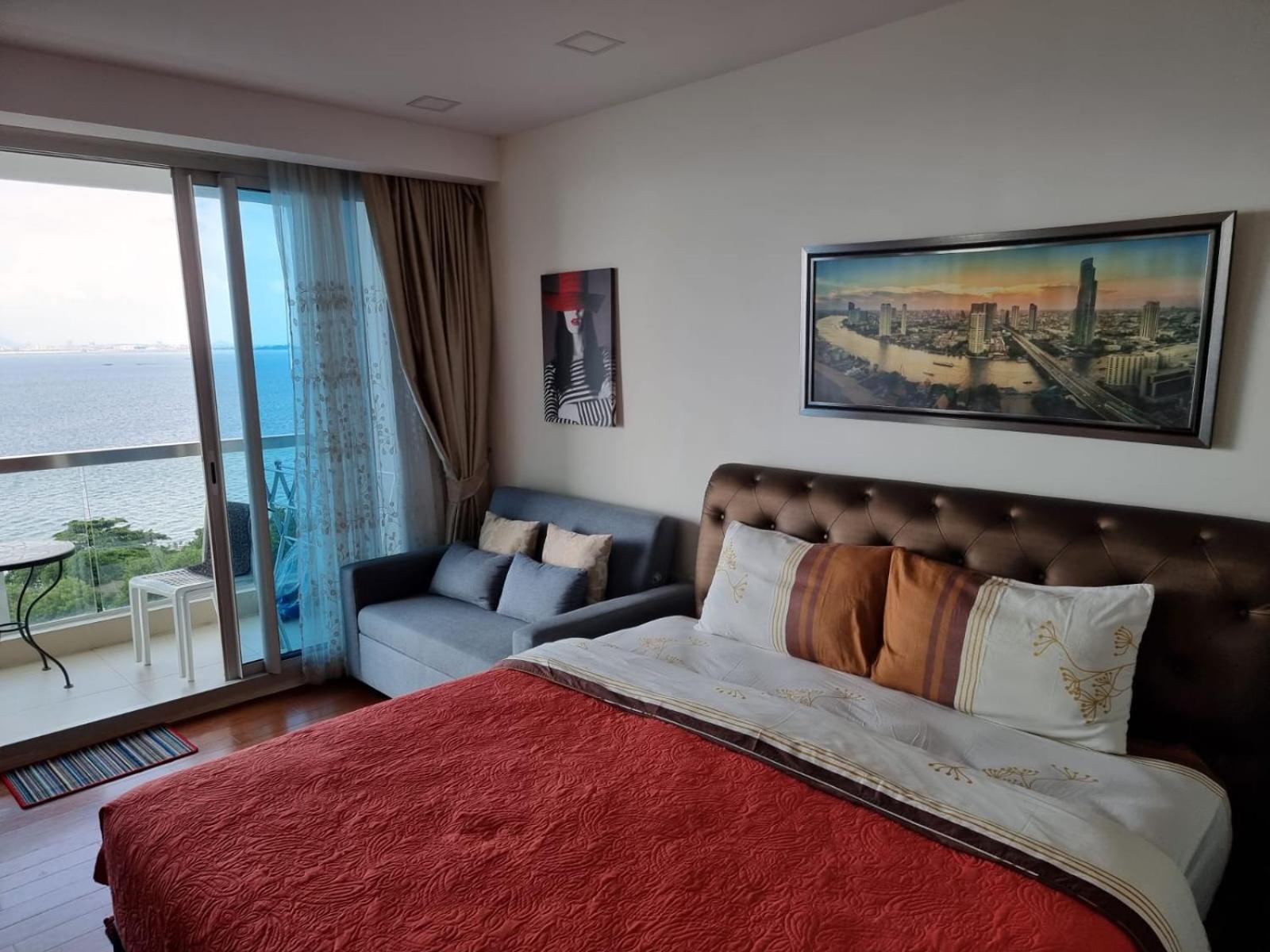 Luxury Seaview - 14th Floor Luxury At The Palm Wongamat อพาร์ทเม้น Pattaya