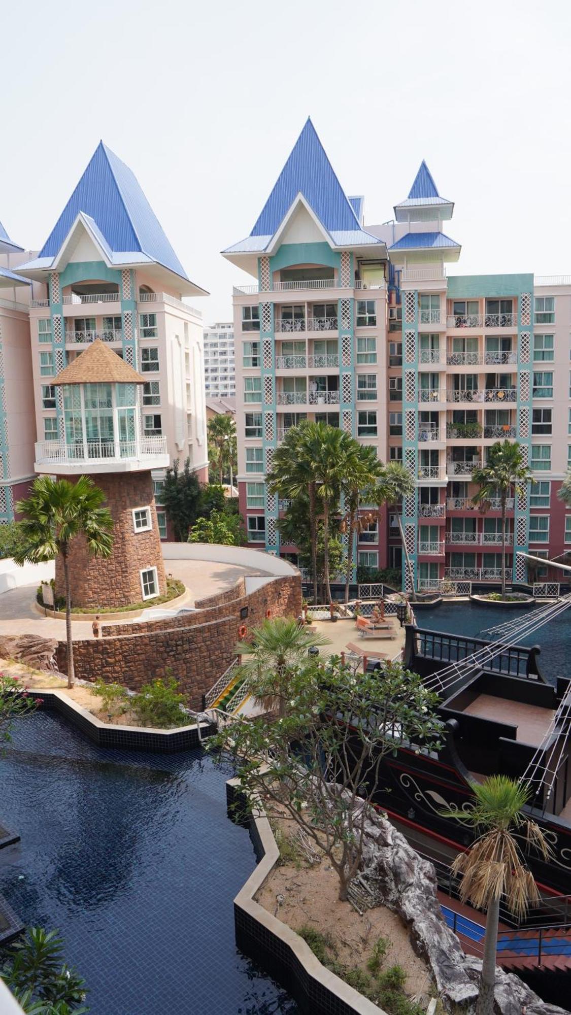 Apartment Grande Caribbean One-bedroom Near Walking Street And Jomtien