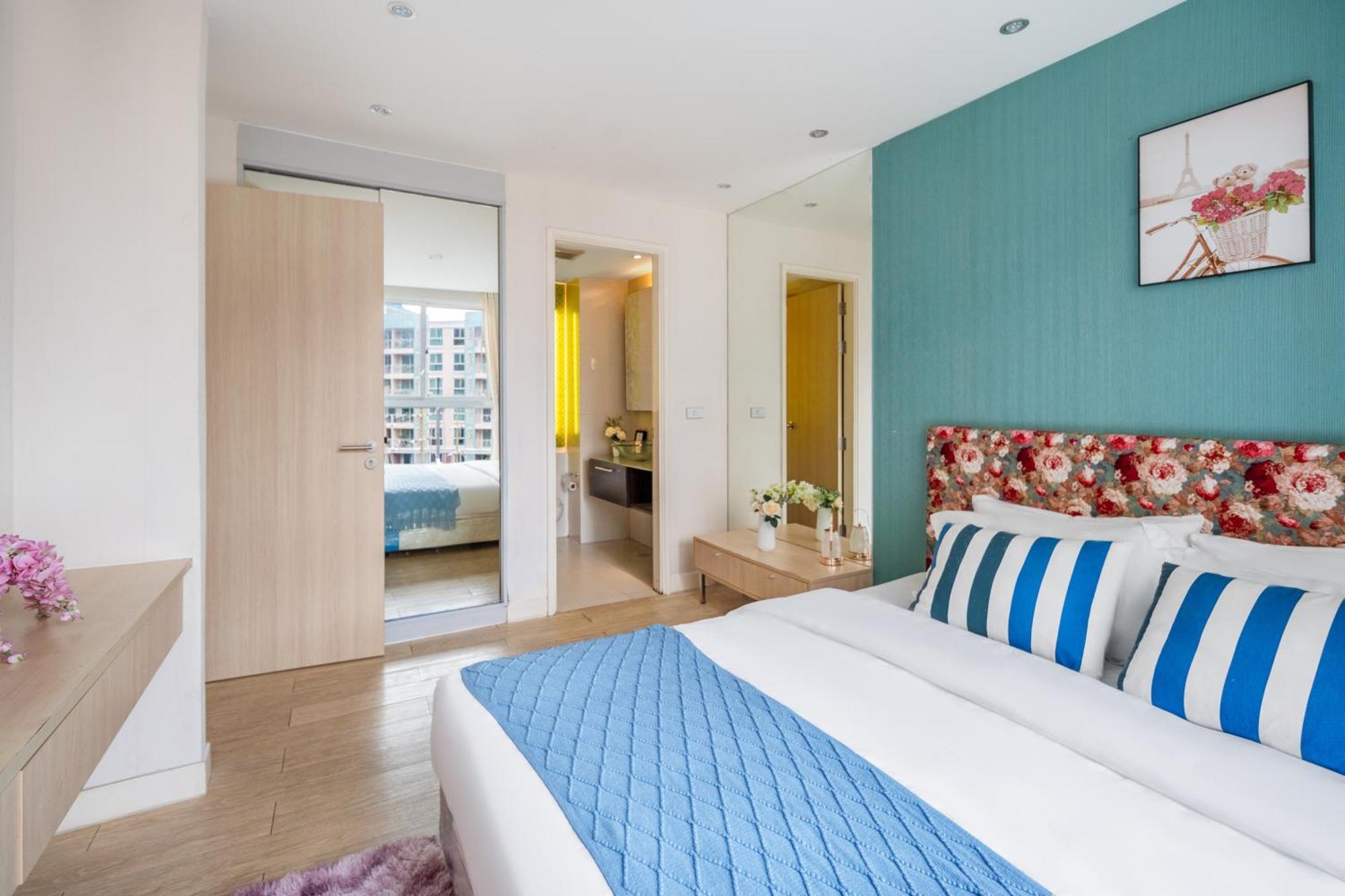 Apartment Grande Caribbean One-bedroom Near Walking Street And Jomtien Pattaya