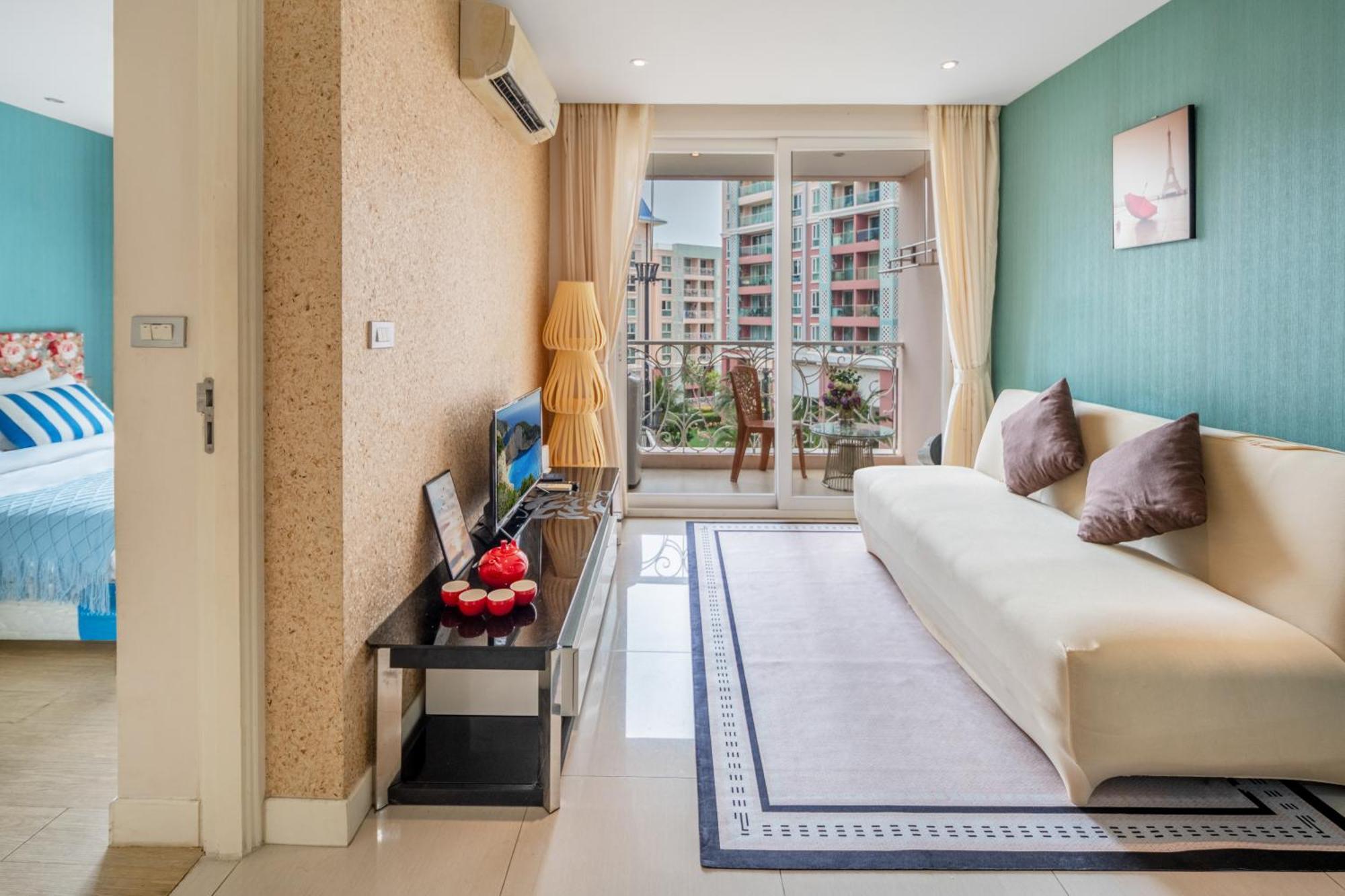 Apartment Grande Caribbean One-bedroom Near Walking Street And Jomtien