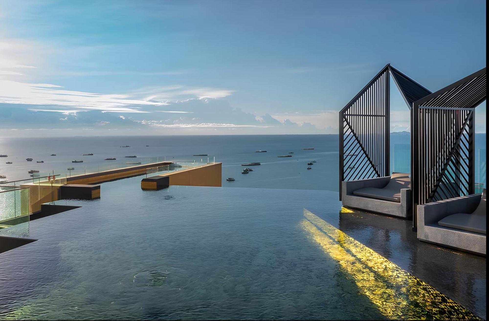Edge - High Floor Sea View With Rooftop Pool Pattaya