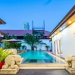 Seaside 2 Pools,beach@50m Villa Pattaya