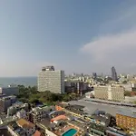 Downtown Ocean View Lux Big Balcony #tb10552 อพาร์ทเม้น Pattaya