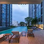 Downtown Lux Fun Rooftop Pool #tb7298 อพาร์ทเม้น *