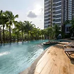 Sea View Unixx Near Walking Street อพาร์ทเม้น