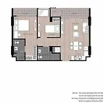 The Base - Spacious, 2 Bedroom, 2 Bathroom, Penthouse - Centre - 595 Apartment Pattaya