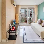 อพาร์ทเม้น Grande Caribbean One-bedroom Near Walking Street And Jomtien