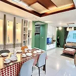 H6市中心 唐人街 航站楼 风月街五房芭提雅海天-泳池别墅o