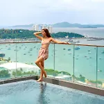 芭提雅海边the Edge Base 高端海景泳池公寓 直达海滩 海景房 健身房 步行街旁 อพาร์ทเม้น *