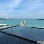 芭提雅 市中心 海景酒店公寓预订 无边泳池 海滩 日光浴 健身房21f อพาร์ทเม้น Pattaya