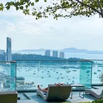芭提雅 市中心 海景公寓预定 健身房 无边泳池 临近海滩 日光浴 22f อพาร์ทเม้น *