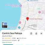 Cs-月租中心海公寓 - 交通便利 - 设施配置齐全 - 免费泳池健身和桑拿 - Centric Sea โรงแรม Pattaya