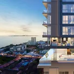 อพาร์ทเม้น The Panora Pratamnak High Floor Sea View Luxury 1 Bdr