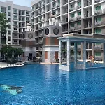 E01 Arcadia Boutique 2-bedroom Apartment, Big Tv, Netflix, Washer & Dryer อพาร์ทเม้น Pattaya