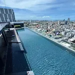อพาร์ทเม้น 1the Base芭提雅市中心单卧室 网红无边泳池 明星都来打卡 *