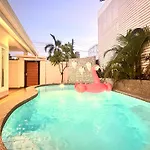 City House- 171, Private Pool Villa 4 Bed5Bath Near Walking St, Bbq