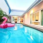 City House- 171, Private Pool Villa 4 Bed5Bath Near Walking St, Bbq