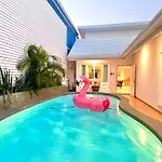 House- 171, Private Pool 4 Bed5bath Near Walking St, Bbq