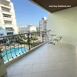 Large Pool-view With Balcony - Tw Platinum Suites, Jomtien วันหยุดที่บ้าน Pattaya