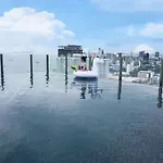 芭提雅the Base公寓网红无边泳池 距离海边200多米 步行可到步行街酒吧街商场蒂夫尼人妖秀 อพาร์ทเม้น