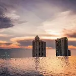 Sky Swimming Pool Beach Front Water Park Riviera