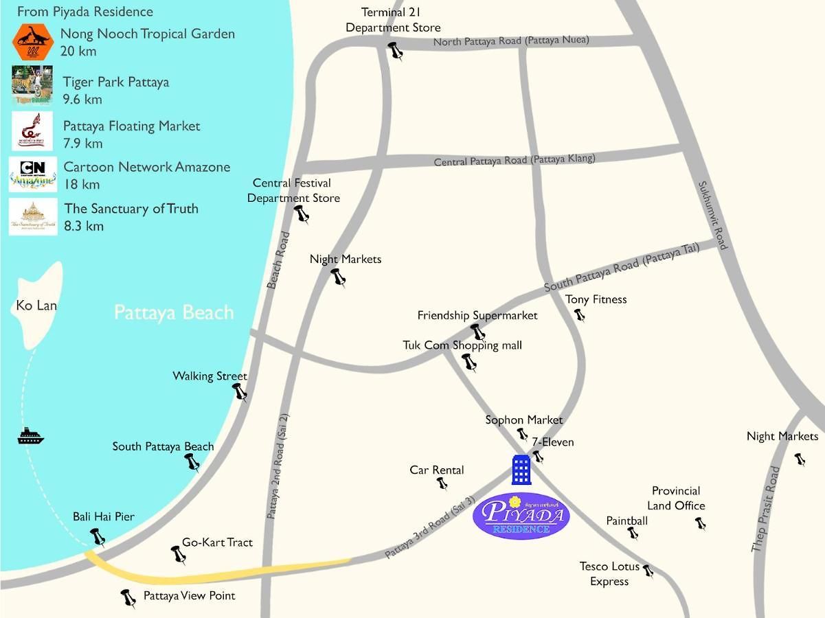 โรงแรม Piyada By Nexottel 3*