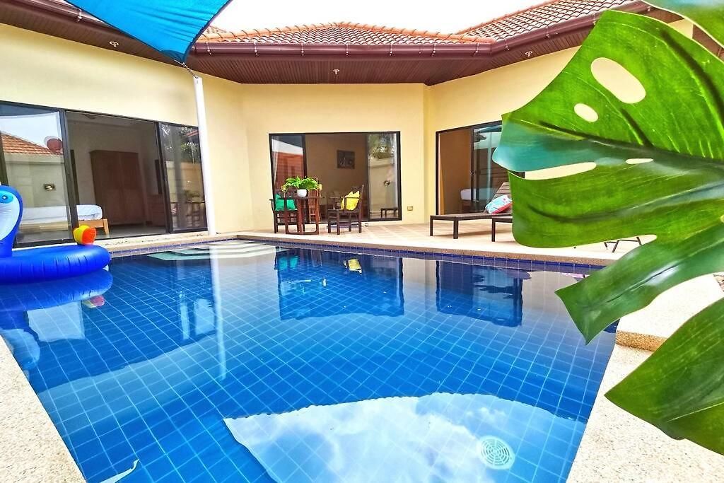 วิลล่า Anb Poolvilla 3br Walk Private In Pratamnak *