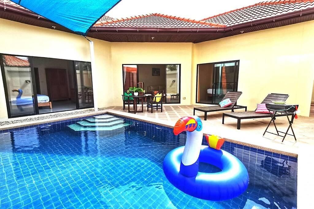 Anb Poolvilla 3br Walk Private In Pratamnak วิลล่า *