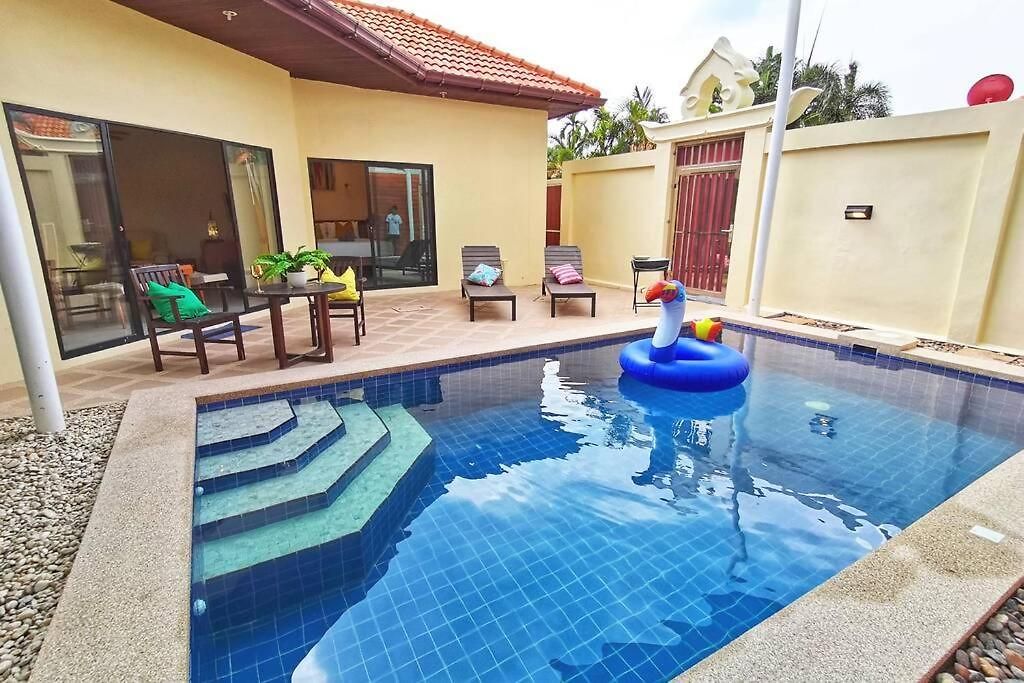 Anb Poolvilla 3br Walk Private In Pratamnak วิลล่า *