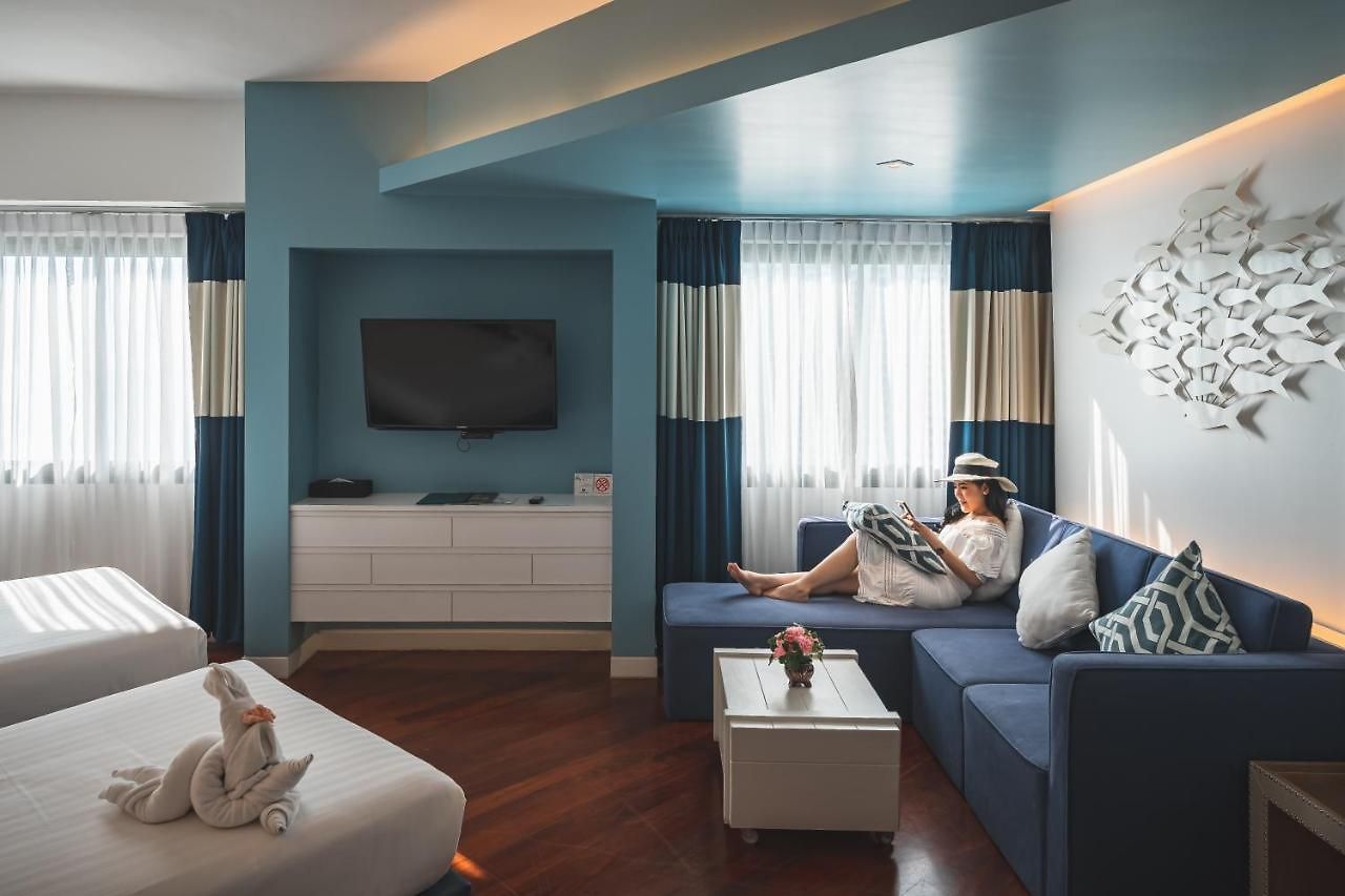 โรงแรม Jomtien Palm & - Family-friendly