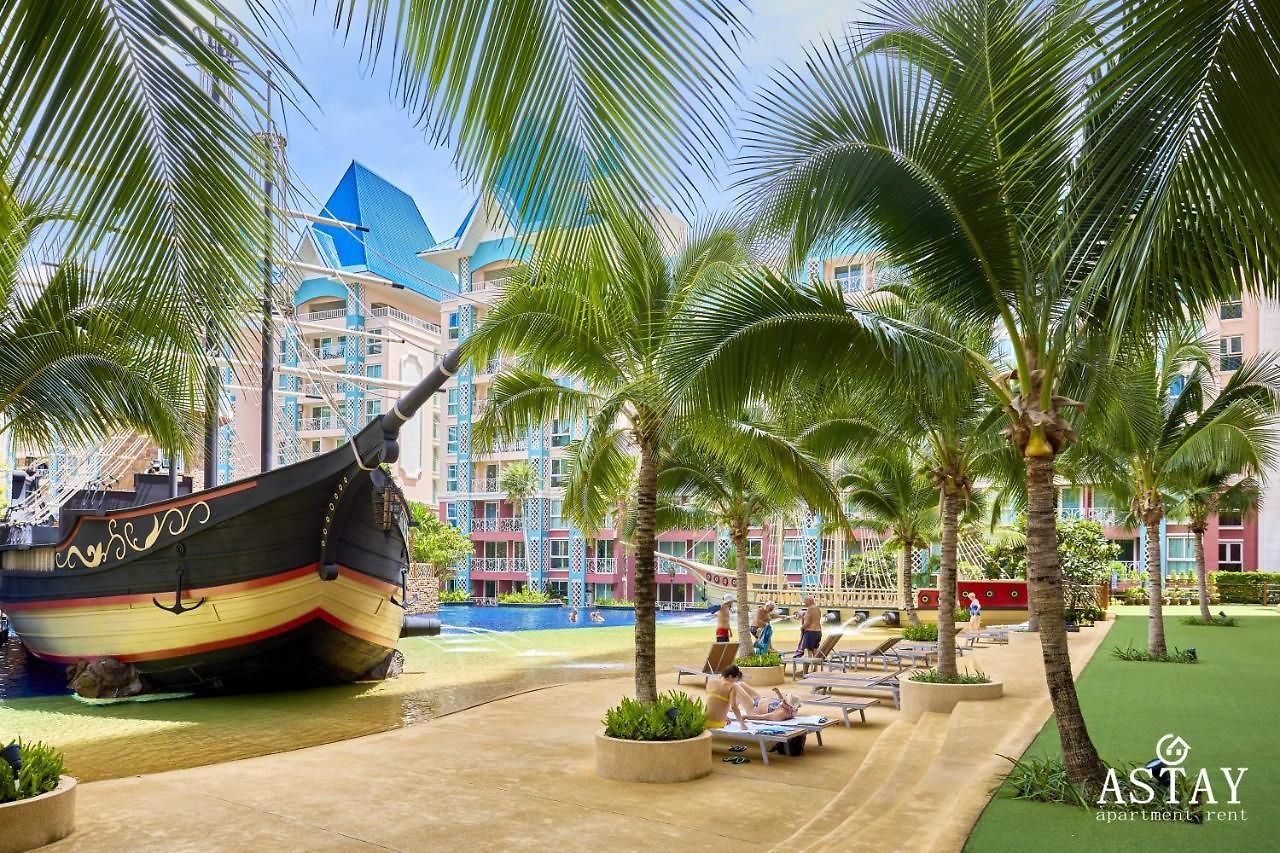 Grande Carribean Sea View&park View Comfortable 1 Bedroom For 3 Person With Washing Machine , Kitchen And Utensils For The Cooking Pattaya