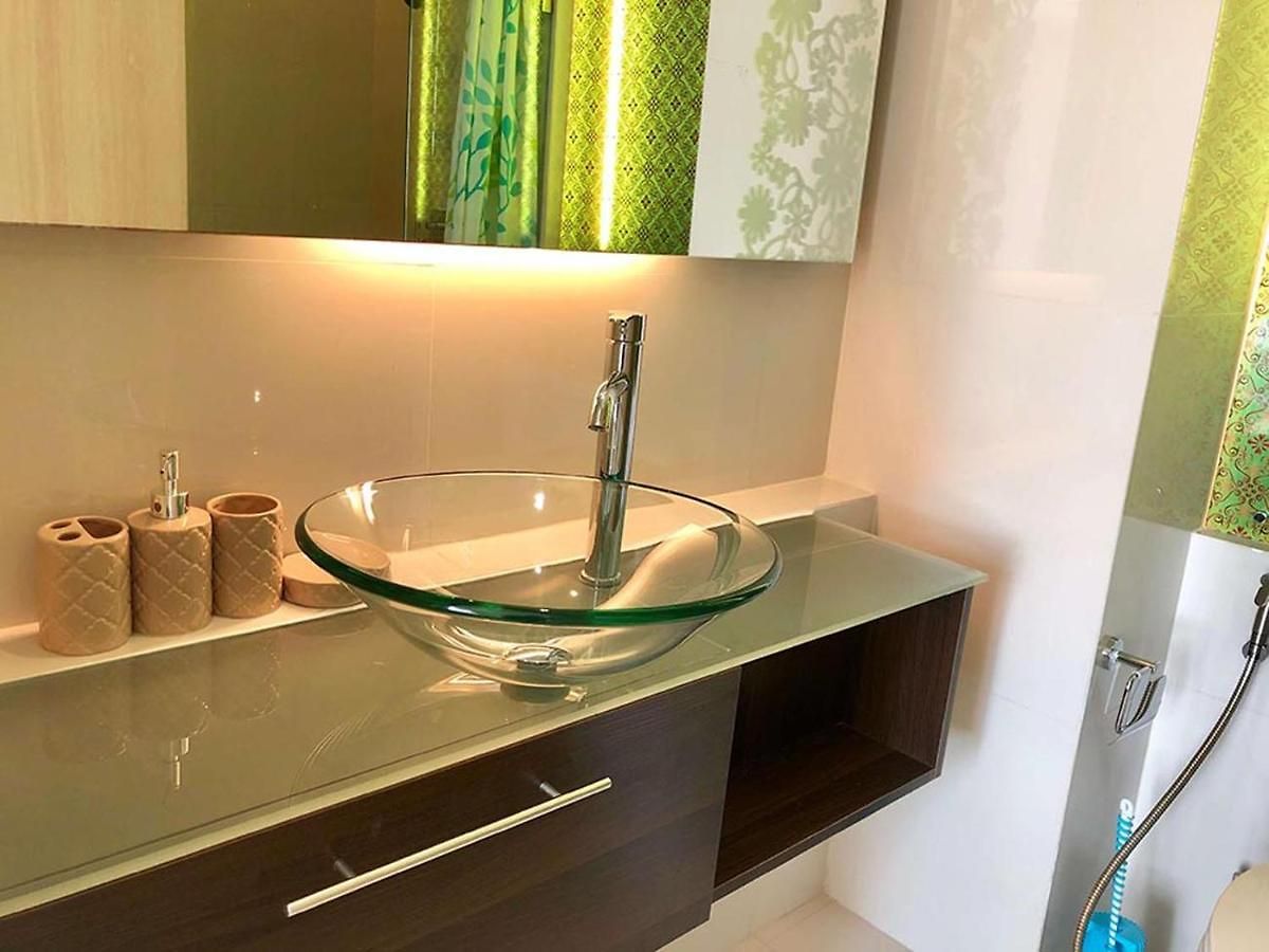 Grande Carribean Sea View&park View Comfortable 1 Bedroom For 3 Person With Washing Machine , Kitchen And Utensils For The Cooking อพาร์ทเม้น