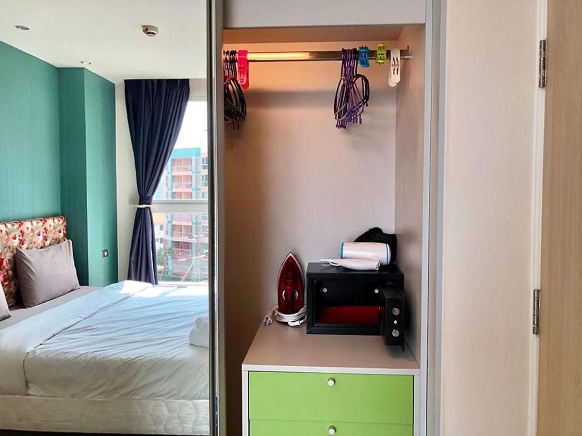 Grande Carribean Sea View&park View Comfortable 1 Bedroom For 3 Person With Washing Machine , Kitchen And Utensils For The Cooking อพาร์ทเม้น
